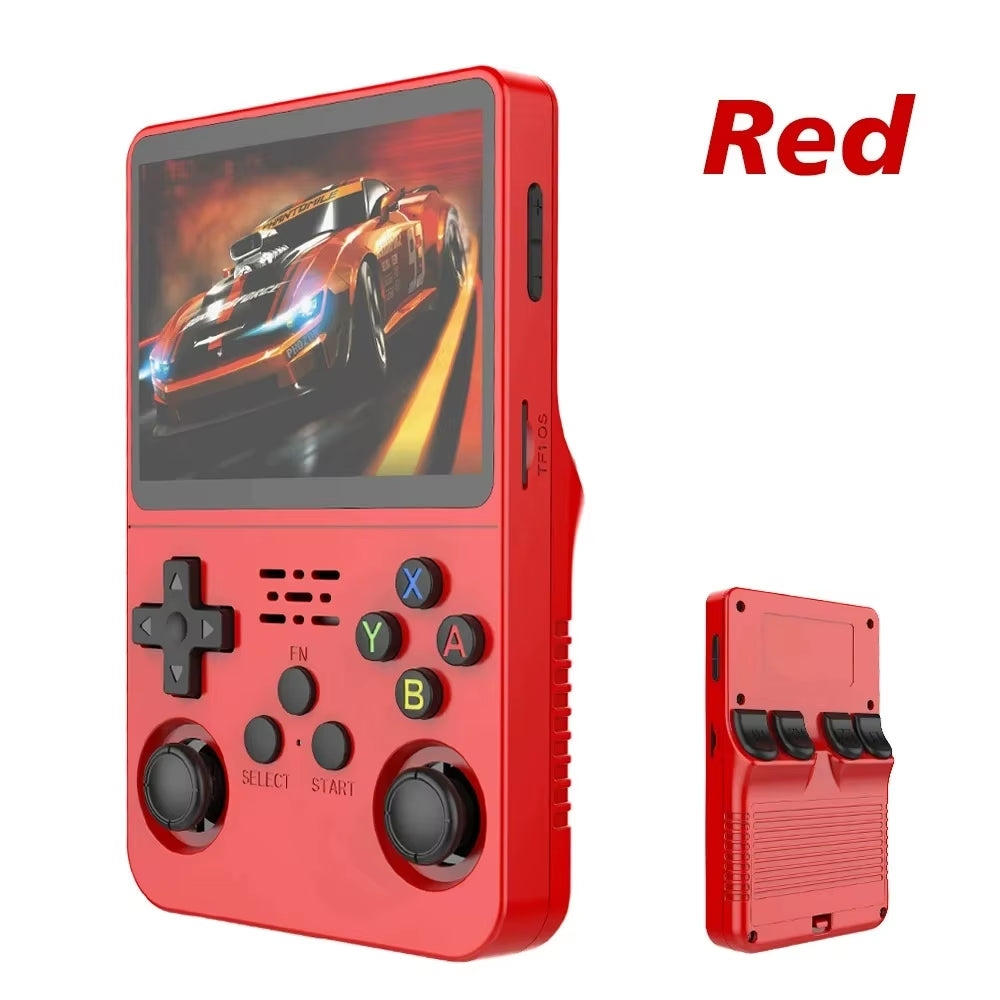 Open Source R36S Retro Handheld Video Game Console Linux System 3.5 Inch IPS Screen Portable Pocket Video Player 64GB 128G Games